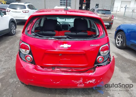 2015 Chevrolet Sonic Ls Auto from USA, damaged, VIN 1G1JA6SG2F4202444